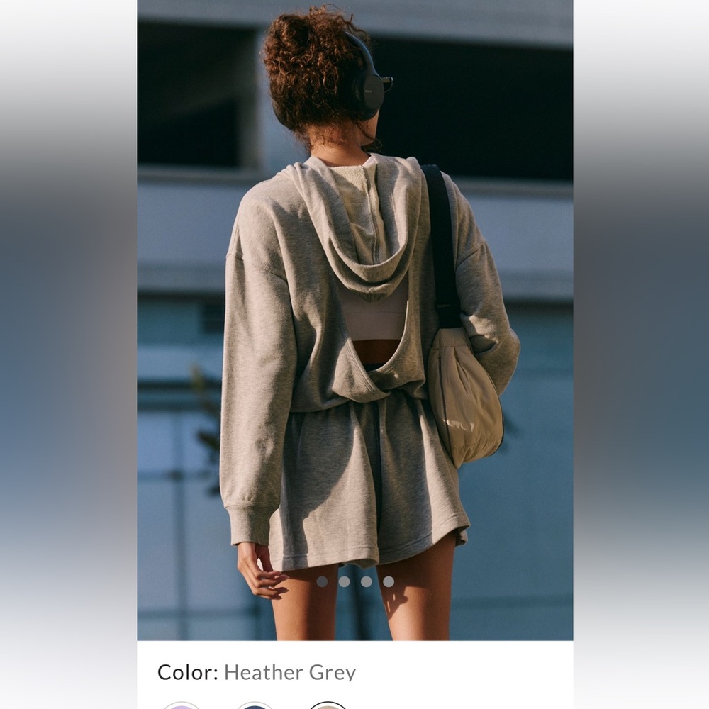 FP Movement by Free People Heather Grey Jumpsuit